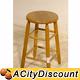 NICE RESTAURANT/ BAR/ LIGHT WOOD WOODEN STOOL/ SEAT