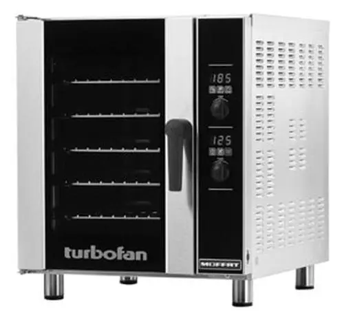 Moffat E D Turbofan Electric Digital Convection Oven Pan Half Size