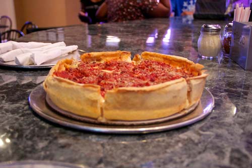 Knead Pizza Chicago style Deep Dish Pizza