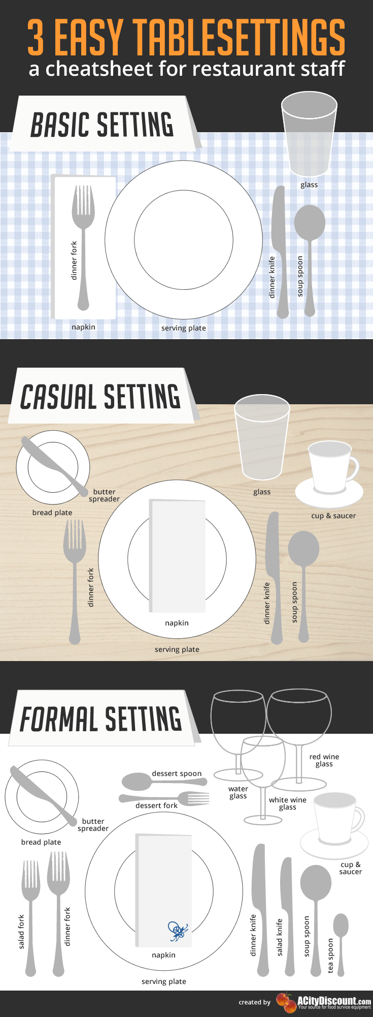 3 Easy Ways to Set Your Table