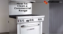 How To Clean a Commercial Range