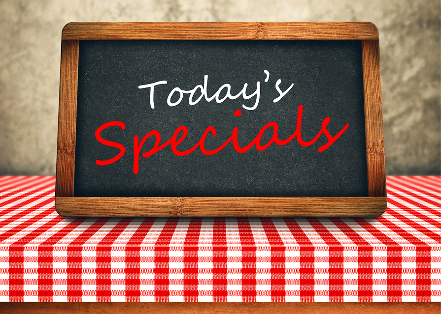 Restaurant Marketing Ideas: Create daily specials