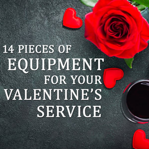 Foodservice for Valentine's Day