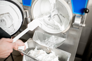 cleaning your ice cream machine