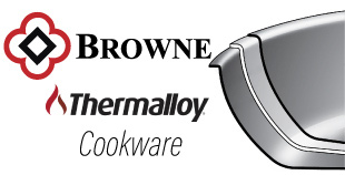 Features and benefits of Browne’s Thermalloy professional cookware