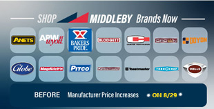 Middleby Price Increases