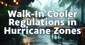 Walk-In Coolers in Hurricane-Prone Areas: What You Need to Know