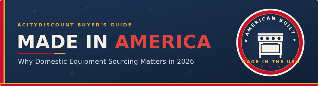 Made in America: Why Domestic Equipment Sourcing Matters in 2026