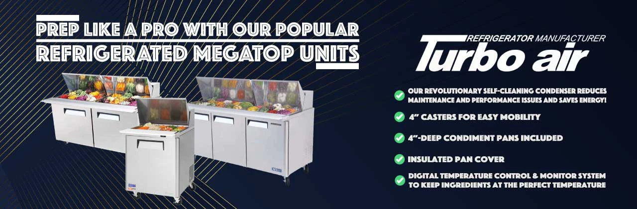 Turbo Air Prep Tables