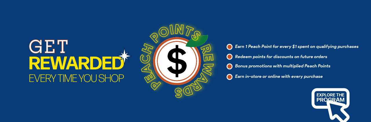 Peach Points Rewards Program
