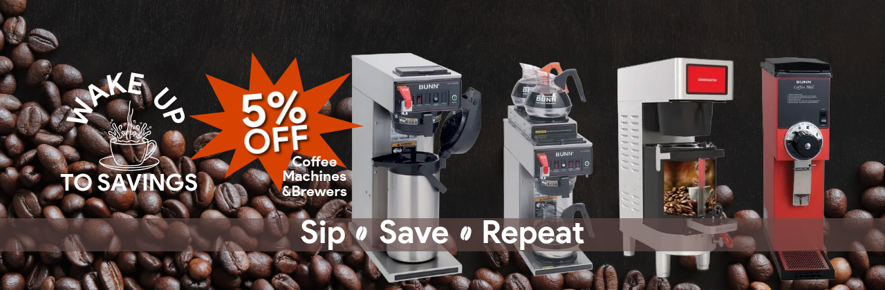 Wake Up To Savings on Coffee Supplies