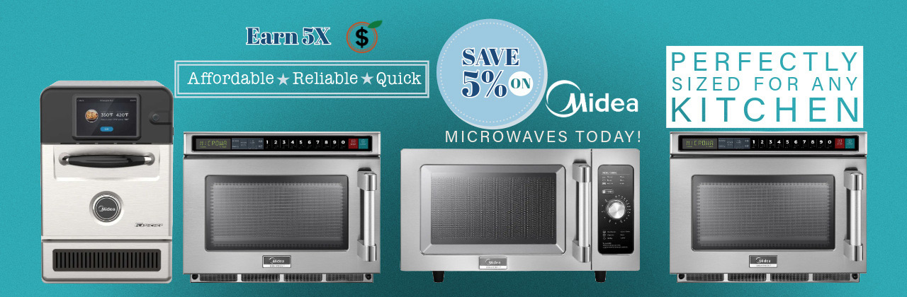 Midea - Save 5% and Earn 5X Peach Points