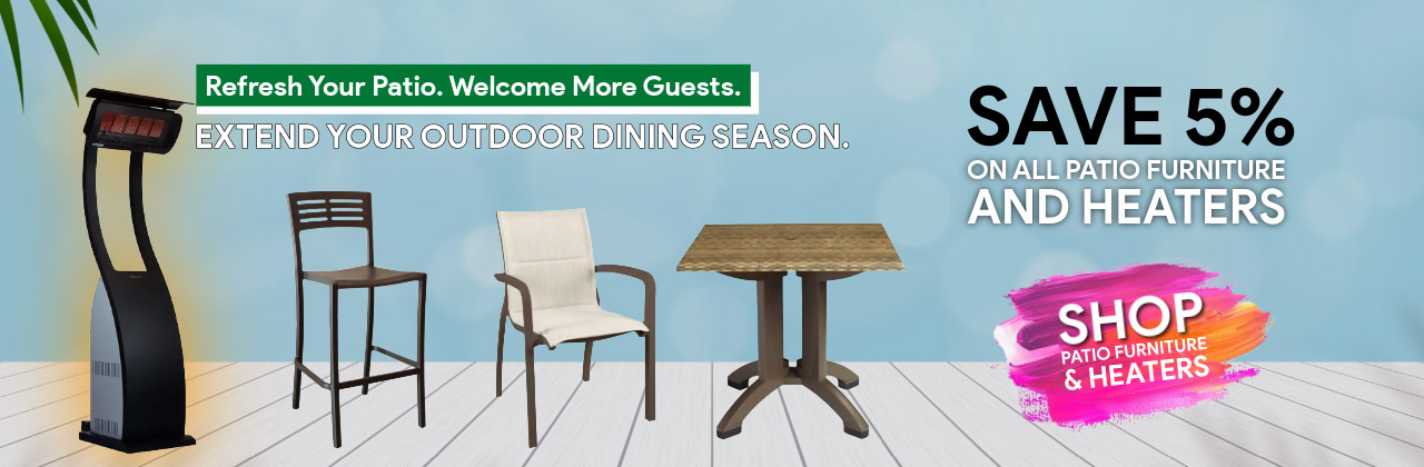 Outdoor Seating and Heaters