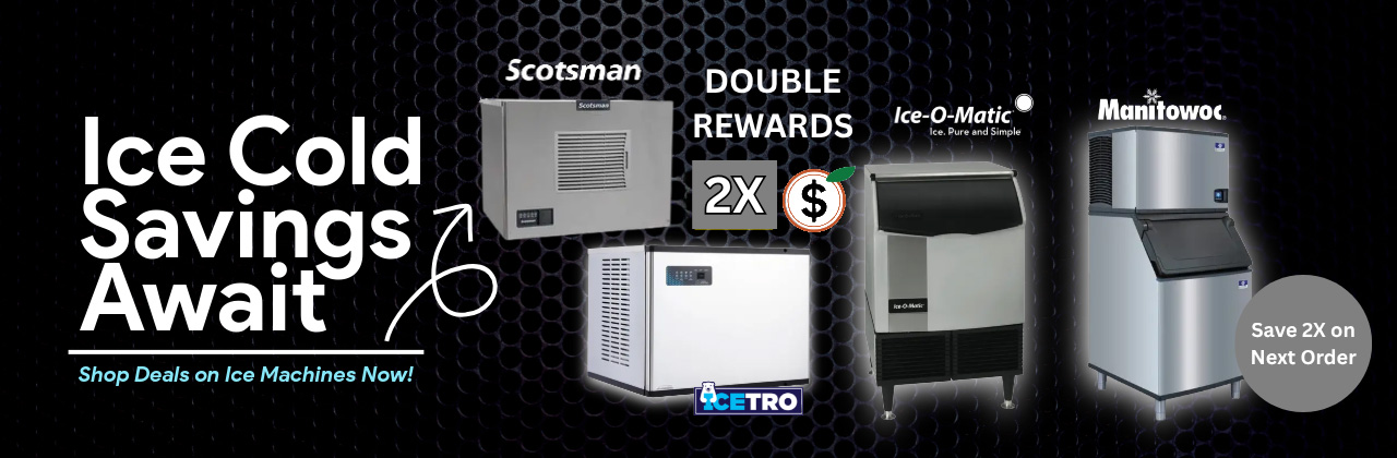 Earn 2X Peach Points on all ice machines