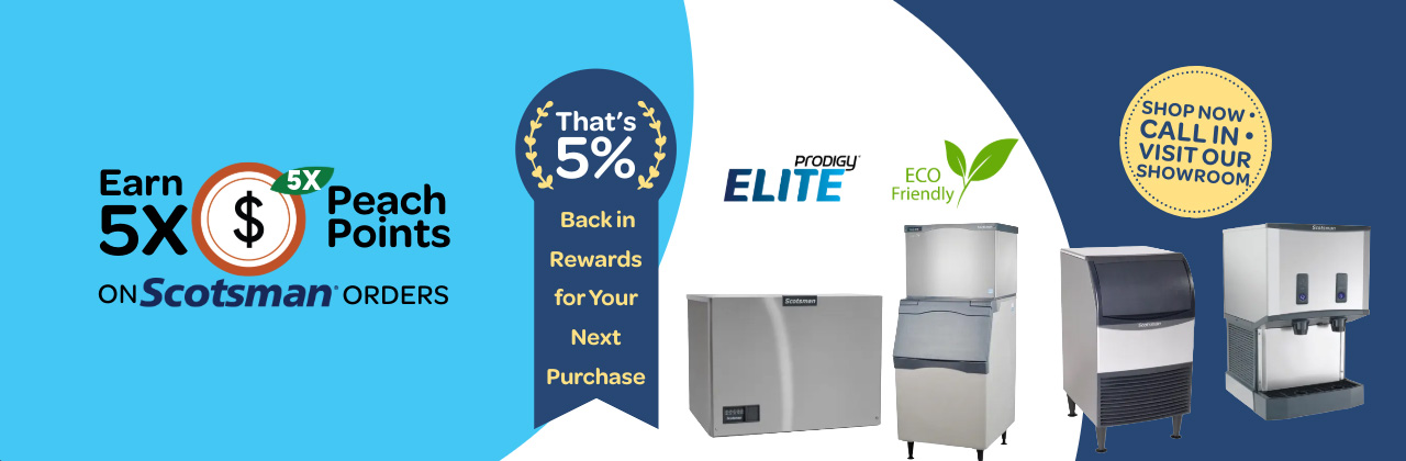 Earn 5X Peach Points on Scotsman Ice — Limited-Time Offer
