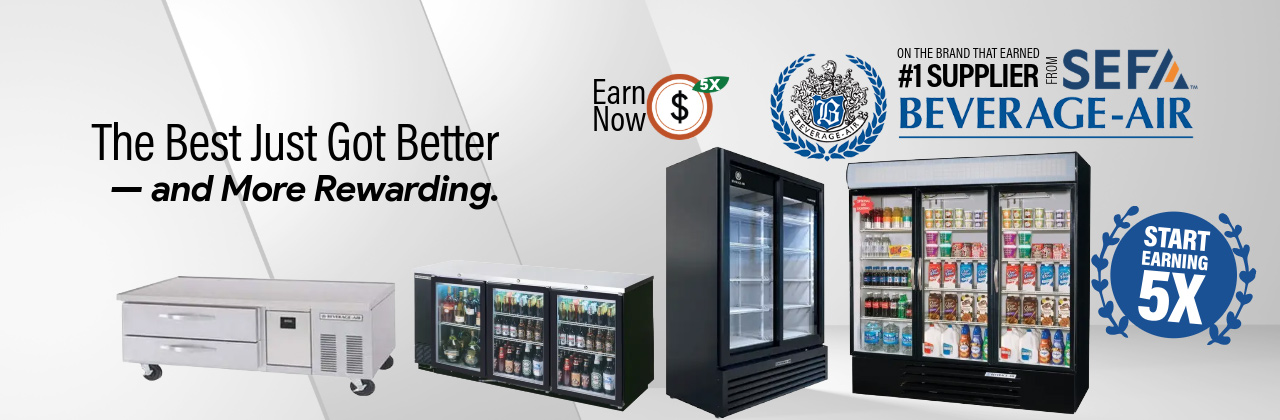 Beverage Air - Earn 5X On Online Purchases