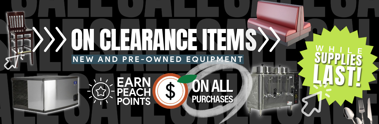 On Clearance Items and Pre-Owned