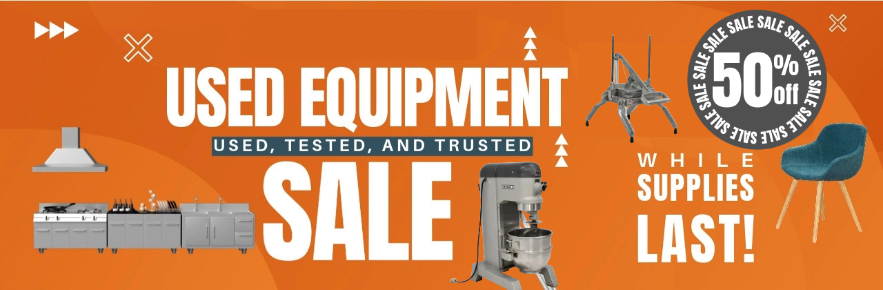 Used Equipment Sale - Save 50% Off