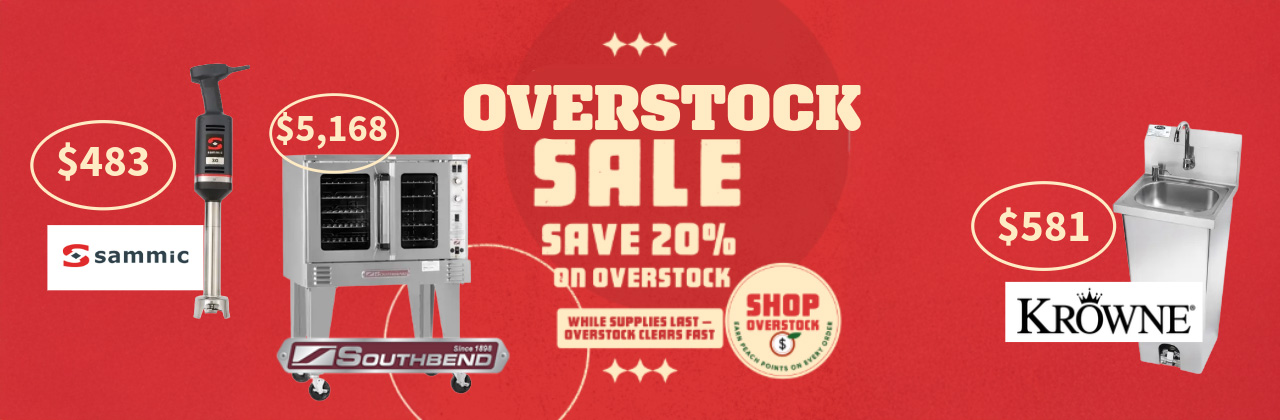 Overstock Liquidation - New Items - 20% Off