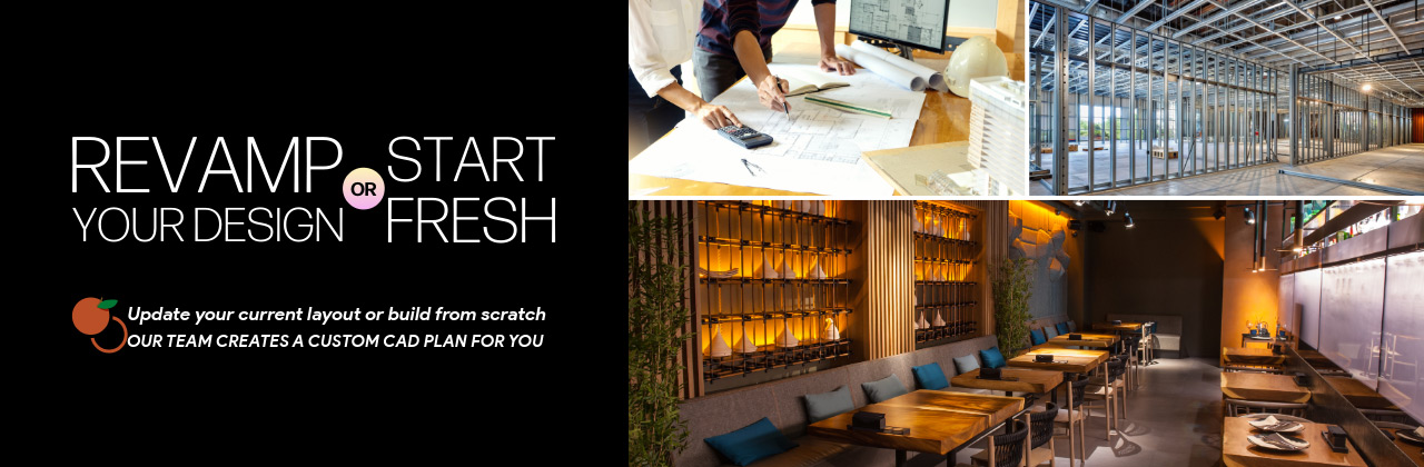 Revamp Your Restaurant Design  CAD Services