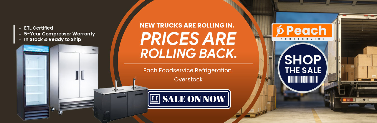 Peach Foodservice Refrigeration - Overstock