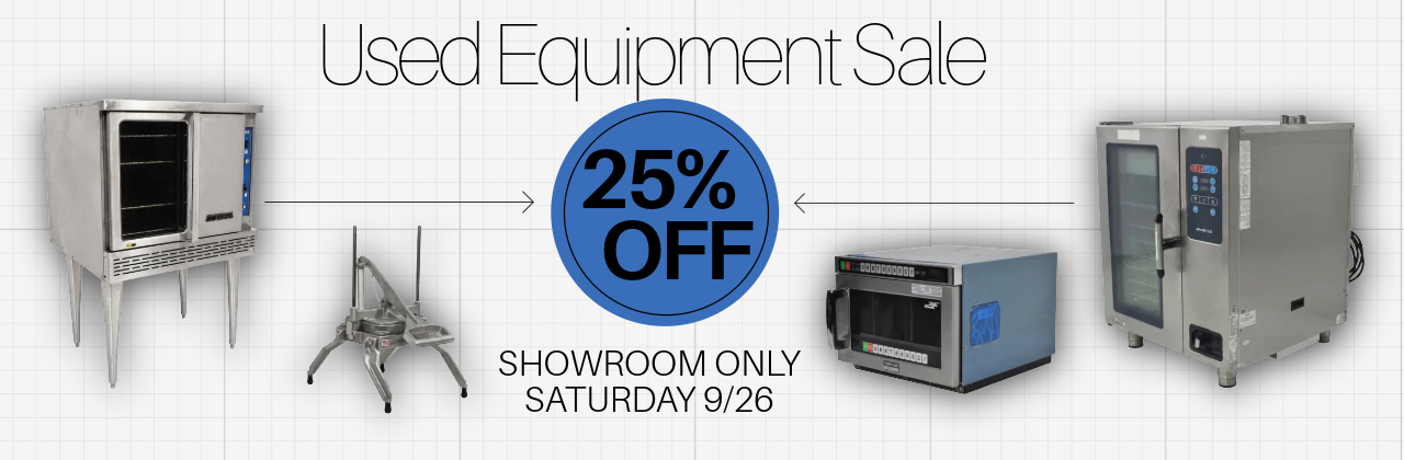 Used Equipment Sale - Showroom Only