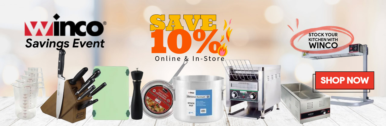 Winco Save 10% This Weekend Only