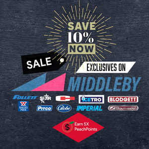 Earn 5X PeachPoints on Select Middleby Brands