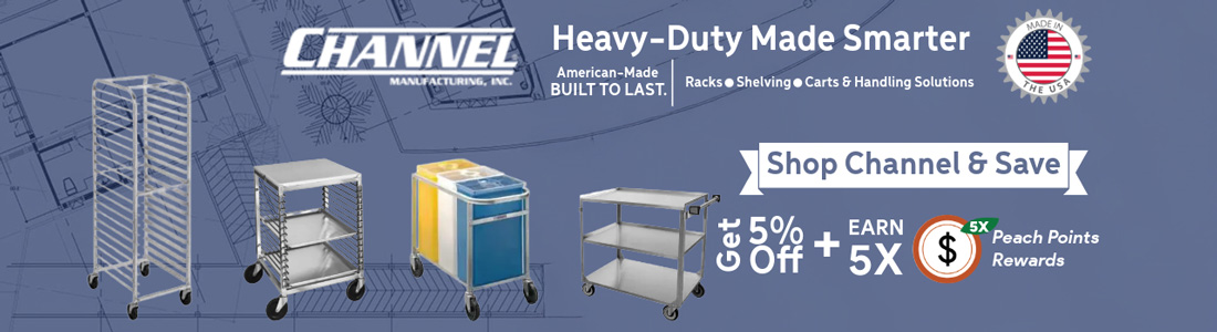 Shop Channel & Save — Get 5% Off + Earn 5X Peach Points Rewards