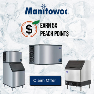 Manitowoc Ice – Earn 5X PeachPoints on Every Purchase