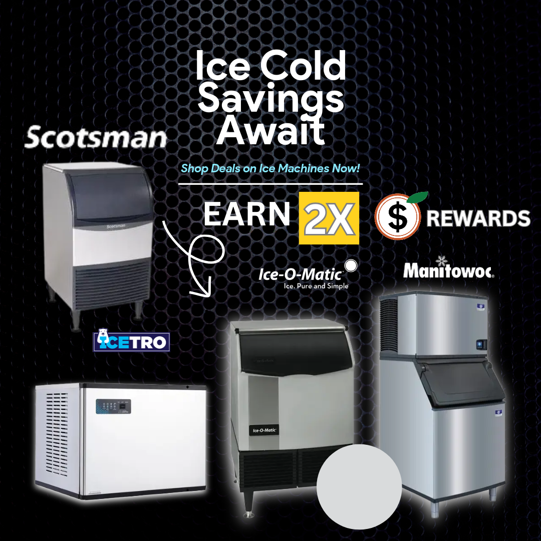 Earn Double Peach Points on ALL Ice Machine Purchases 