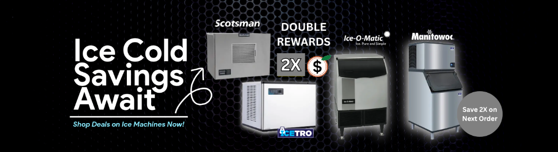 Earn Double Peach Points on Most Ice Machine Purchases