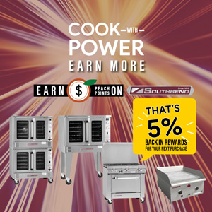 Earn 5X Peach Points on Southbend Purchases