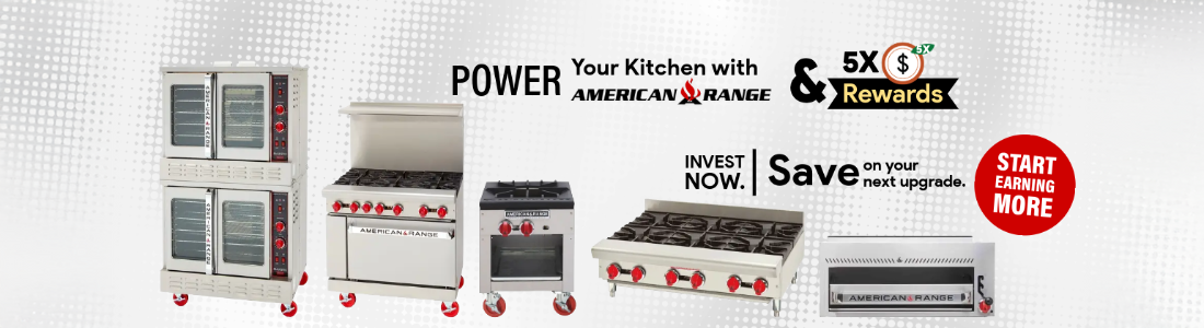 Earn 5X Peach Points on American Range – This Week Only