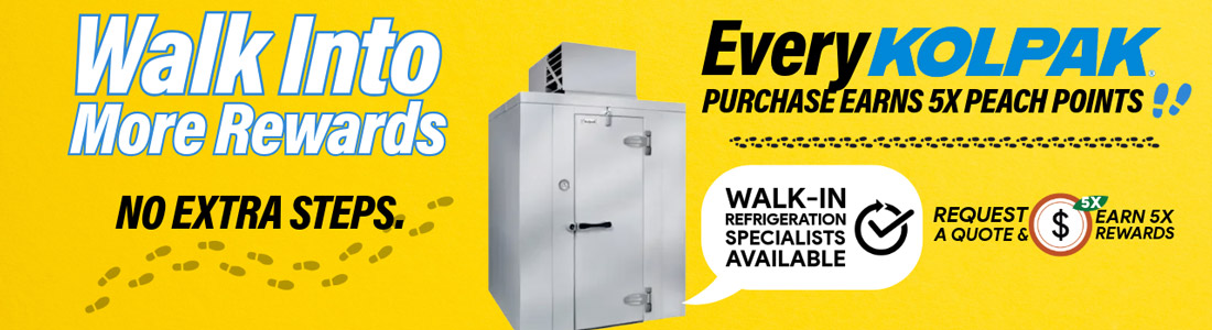 Earn 5X on Kolpak Purchases This Week Only
