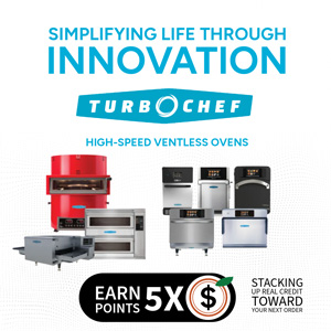 Earn 5X Peach Points on Turbo Chef This week