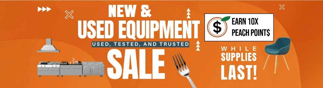 10X PeachPoints on Quality Used Equipment – Starts Now
