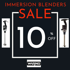 Waring Immersion Blenders - 10% Off Sale