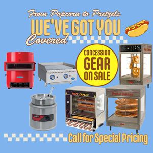 Concession Equipment on Sale - Save up to 5%