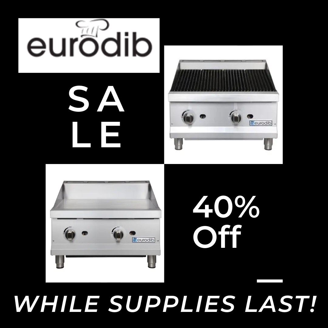 Eurodip Clearance Sale - Save 40% While Supplies Last!