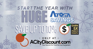 New Year Atosa Sale - Save up to 10% off most items