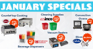January Monthly Specials