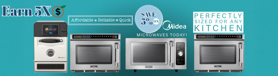 Save 5% on Midea Microwaves – Limited-Time Offer!
