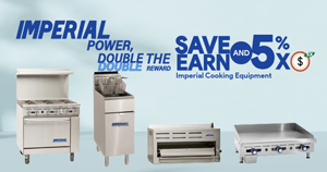 Save 5% and Earn 5X Peach Points on Imperial Equipment 