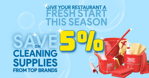 Spring Cleaning Sale – Save 5% on Janitorial Supplies