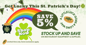 St. Patty's Day Weekend Sale! Save 5% on Hundreds of Items