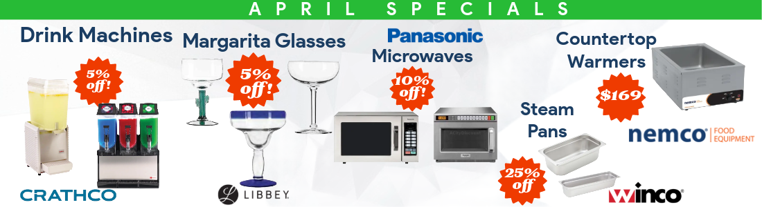 April Specials - Get ready for spring + Cinco season