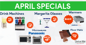 April Specials - Get ready for spring + Cinco season