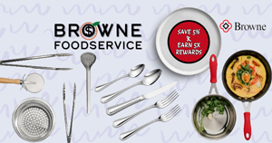 Browne Food Service - Save 5% on Smallwares and Kitchen Tools 