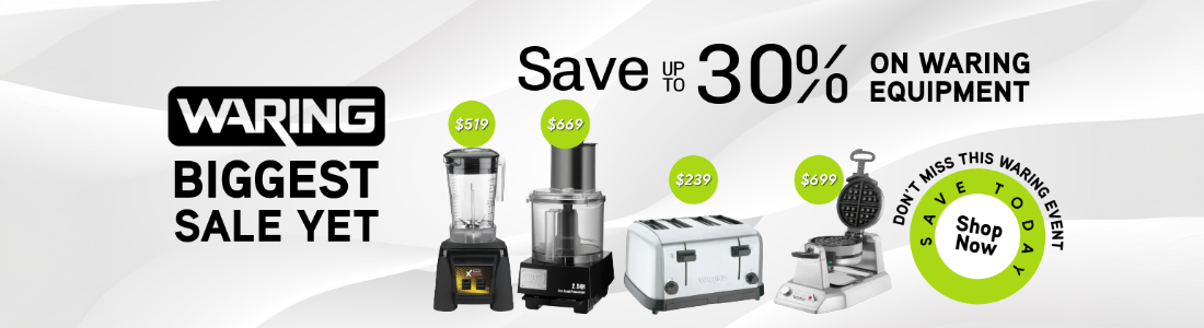Waring - Biggest. Sale. Yet!  - Save up to 30%